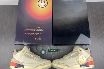Reproduction TopPick 3163 Jordan 3 Retro SP J Balvin FN0344-901