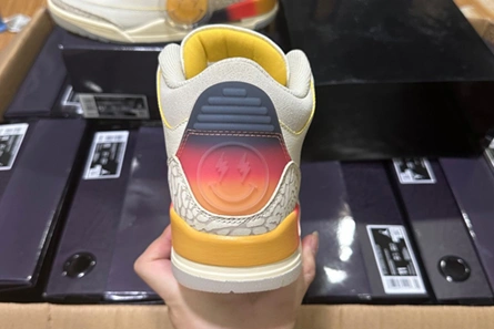 Reproduction TopPick 3163 Jordan 3 Retro SP J Balvin FN0344-901