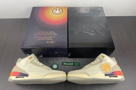 Reproduction TopPick 3163 Jordan 3 Retro SP J Balvin FN0344-901