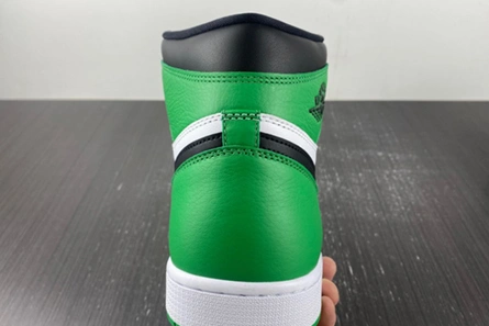 Premium replica TopPick 4202 Air Jordan 1 High OG “Lucky Green” DZ5485-031