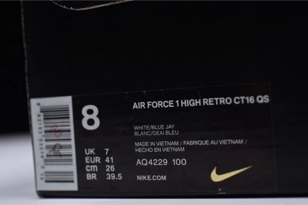 Cost-effective TopPick 6616 Nike Air Force 1 High Sheed Rude Awakening  White Royal AQ4229-100