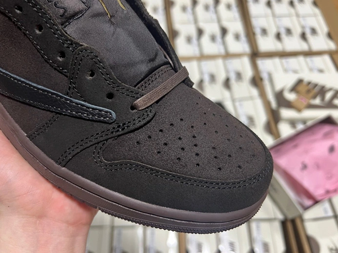 Reasonably priced Travis Sco tt x Air Jordan 1 Low OG DM7866-202 DailyWear 1727