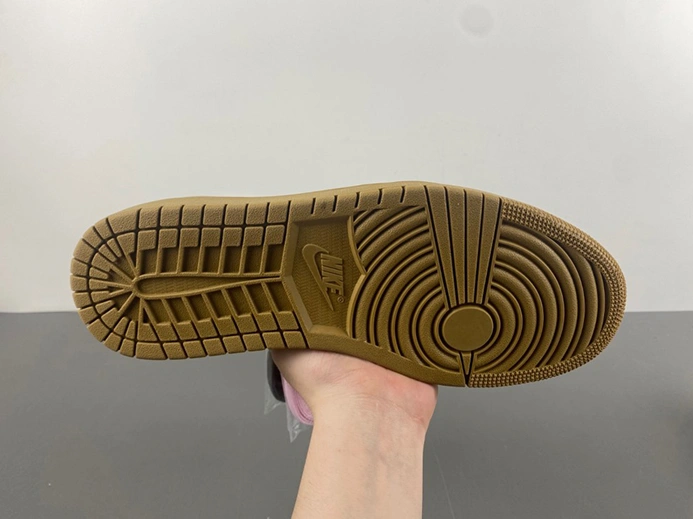 Entry-level luxury Travis Scott x Air Jordan 1 DM7866-665 Breathable 6065