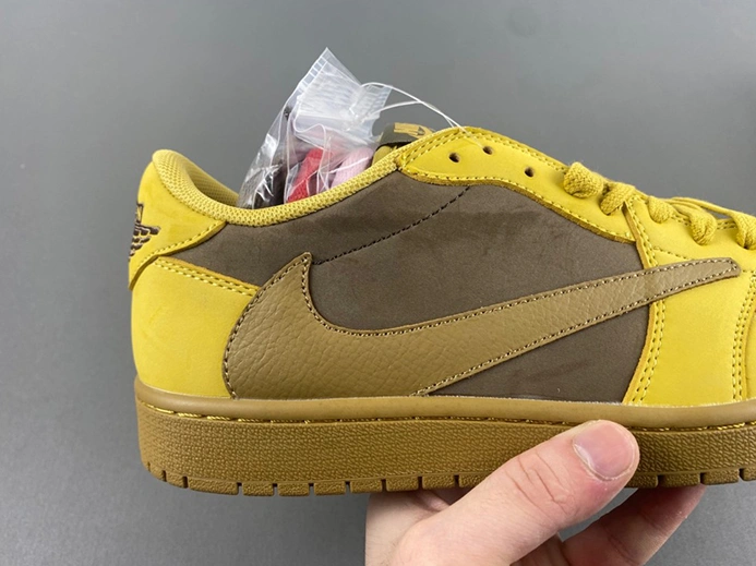 Entry-level luxury Travis Scott x Air Jordan 1 DM7866-665 Breathable 6065