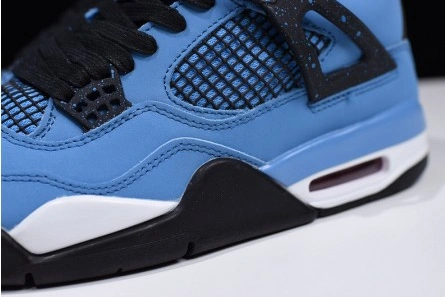 Premium replica Travis Scott x Air Jordan 4 “Houston Oilers”  University Blue 308497-406 Timeless 8953
