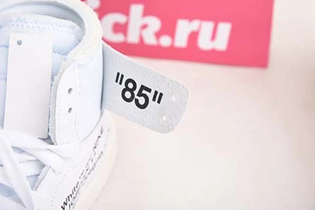 Entry-level luxury Trendsetting 1810 Off-White Air Jordan 1 Retro High White AQ0818-100