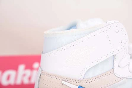 Entry-level luxury Trendsetting 1810 Off-White Air Jordan 1 Retro High White AQ0818-100