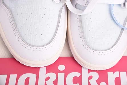 Entry-level luxury Trendsetting 1810 Off-White Air Jordan 1 Retro High White AQ0818-100