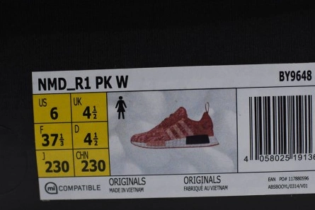 Luxury copy Trendsetting 2433 adidas NMD R1 Primeknit Raw Pink BY9648