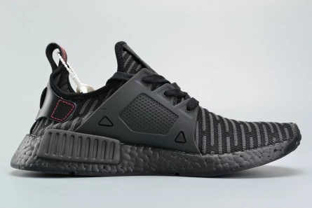 Economical Trendsetting 7537 Adidas Originals NMD XR1 PK Primeknit Triple Black Core Black Red MENS  BA7214