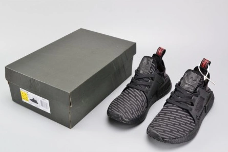 Economical Trendsetting 7537 Adidas Originals NMD XR1 PK Primeknit Triple Black Core Black Red MENS  BA7214