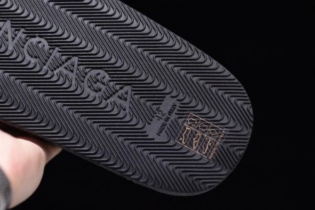 Parallel design Trendsetting 8408 Balenciaga Logo leather slip-on sandals 181342F124005