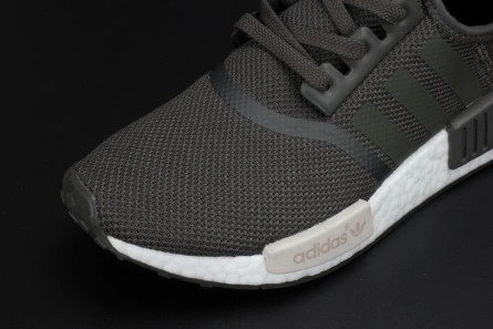 Top-grade copy Trendsetting 9847 ADIDAS NMD R1 W UTILITY GREY OLIVE MAROON  WOMENS BA7752