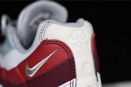Low-cost Trendy 8310 NIKE Air Max 95 Essential Mens White-Grey-Red Running Shoes  749766-103