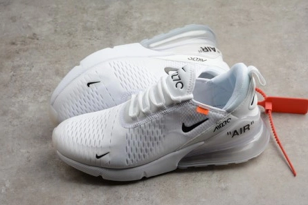 Low-cost Unique 1000 Off-White x Nike Air Max 270 Triple White AA8058-100