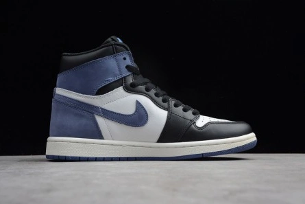 Premium replica Unique 1199 Jordan 1 Retro High Blue Moon 555088-115
