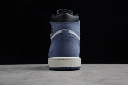 Premium replica Unique 1199 Jordan 1 Retro High Blue Moon 555088-115