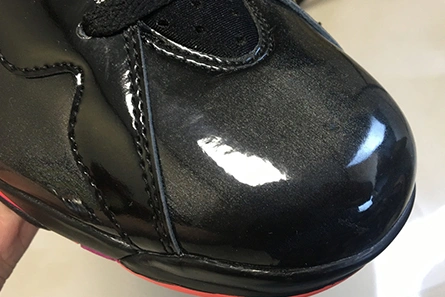 Unique 1204 Air Jordan 7 WMNS Black Patent Leather 313358-006