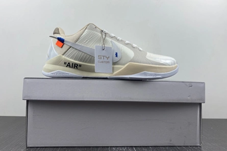Non-authentic version Unique 6148 Nike Kobe 5 Protro Undefeated Rice White DB4796-101