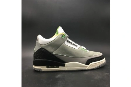 Fashion duplicate Unique 6403 Air Jordan 3 Chlorophyll Tinker 136064-006