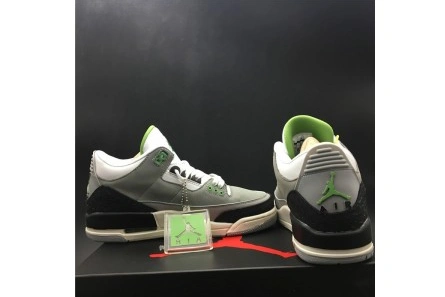 Fashion duplicate Unique 6403 Air Jordan 3 Chlorophyll Tinker 136064-006