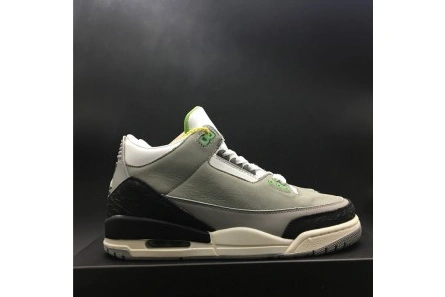 Fashion duplicate Unique 6403 Air Jordan 3 Chlorophyll Tinker 136064-006