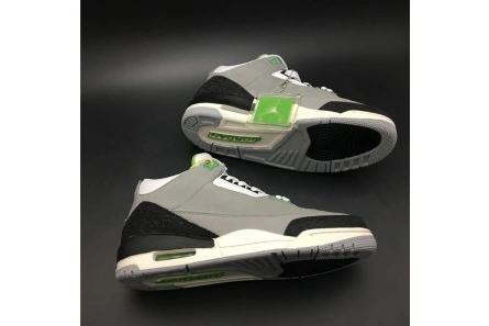 Fashion duplicate Unique 6403 Air Jordan 3 Chlorophyll Tinker 136064-006