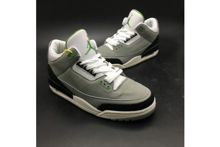 Fashion duplicate Unique 6403 Air Jordan 3 Chlorophyll Tinker 136064-006