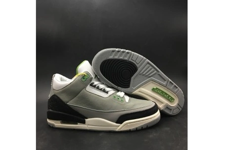Fashion duplicate Unique 6403 Air Jordan 3 Chlorophyll Tinker 136064-006