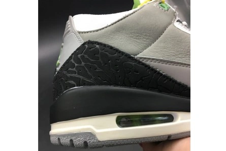 Fashion duplicate Unique 6403 Air Jordan 3 Chlorophyll Tinker 136064-006