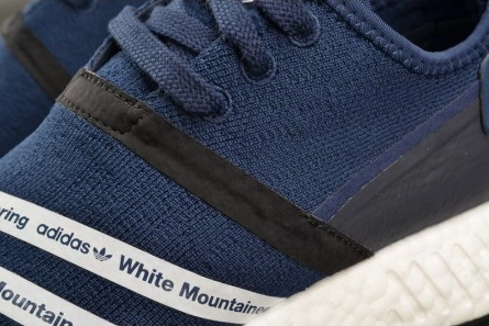 Mirror quality Unique 9736 Adidas NMD R2 White Mountaineering Navy MENS  BB3072