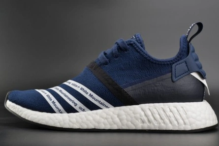 Unique 9736 Adidas NMD R2 White Mountaineering Navy MENS  BB3072