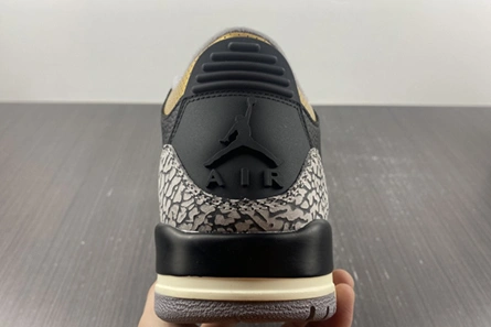 Pricetag-smart UrbanStyle 9427 Air Jordan 3 WMNS “Black Gold” CK9246-067
