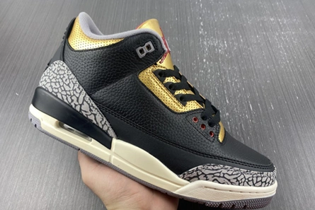 Pricetag-smart UrbanStyle 9427 Air Jordan 3 WMNS “Black Gold” CK9246-067