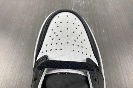 Designer inspired Versatile 4041 Jordan 1 Retro Low OG Black Dark Powder Blue CZ0790-104