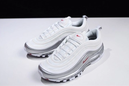 Marked-down Versatile 4669 Nike Air Max 97 White Silver | AT5458-100