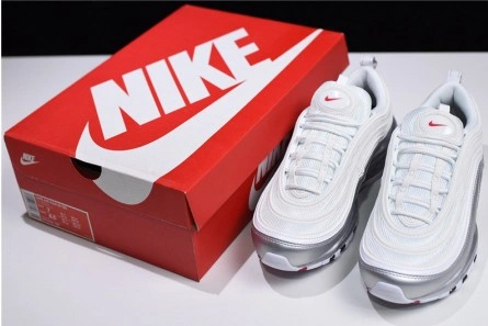 Marked-down Versatile 4669 Nike Air Max 97 White Silver | AT5458-100