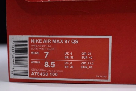Marked-down Versatile 4669 Nike Air Max 97 White Silver | AT5458-100