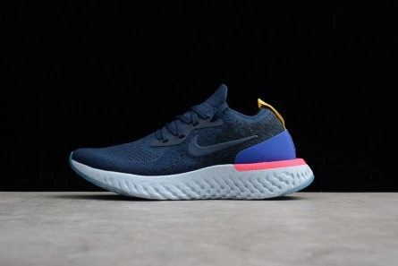 Style match Vibrant 1638 Nike Epic React Flyknit blue AQ0067-400