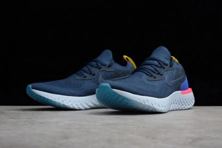 Style match Vibrant 1638 Nike Epic React Flyknit blue AQ0067-400