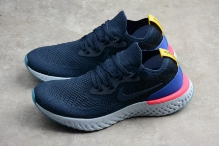 Vibrant 1638 Nike Epic React Flyknit blue AQ0067-400