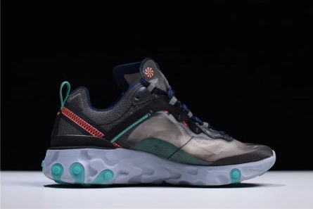Replica Vibrant 2603 Nike React Element 87 Neptune Green AQ1090-005