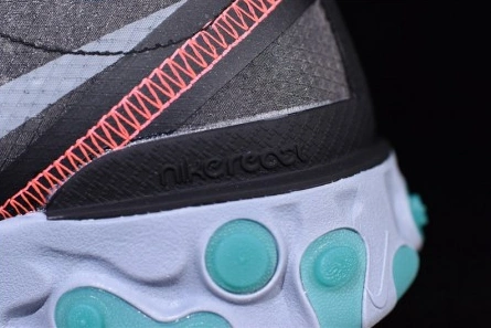 Replica Vibrant 2603 Nike React Element 87 Neptune Green AQ1090-005