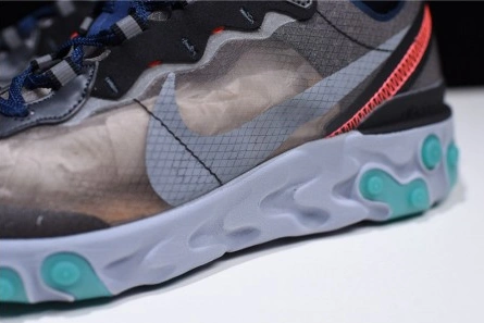 Replica Vibrant 2603 Nike React Element 87 Neptune Green AQ1090-005