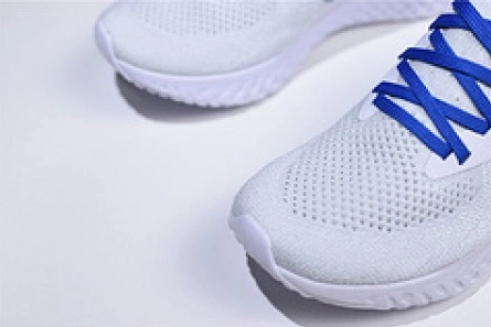 Deal-worthy Vibrant 3301 Nike Epic React Flyknit white blue AQ0067-993