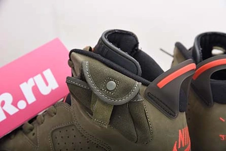 Budget-friendly Vibrant 4687 TRAVIS SCOTT AIR JORDAN 6 MEDIUM OLIVE - CN1084-200
