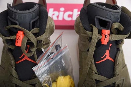 Budget-friendly Vibrant 4687 TRAVIS SCOTT AIR JORDAN 6 MEDIUM OLIVE - CN1084-200