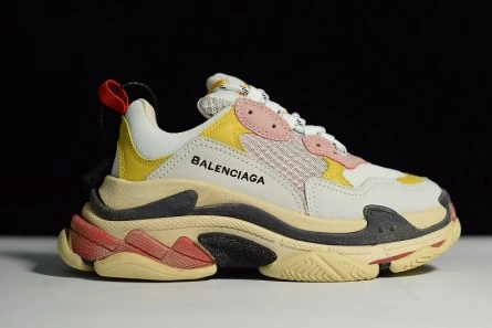 Value-driven Vibrant 5025 Balenciaga Triple S Cream Yellow Red 490672  w09O5  9035