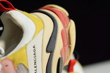 Value-driven Vibrant 5025 Balenciaga Triple S Cream Yellow Red 490672  w09O5  9035