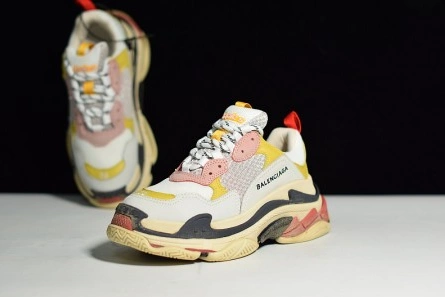 Value-driven Vibrant 5025 Balenciaga Triple S Cream Yellow Red 490672  w09O5  9035